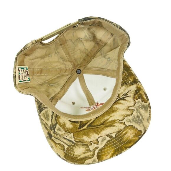 Vintage Youngan REC Electric Logo Camo Snapback Hat Adjustable One Size Fits Mos - Picture 5 of 7